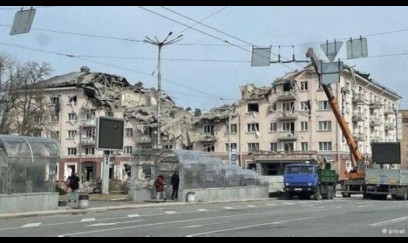 Rusiya zərbə endirdi, bu ərazi elektriksiz qaldı 