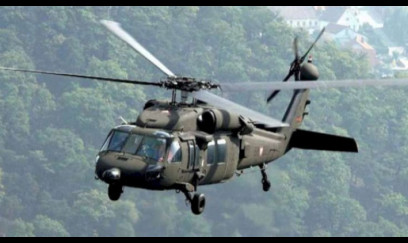 Hərbi helikopter dənizə düşdü - Ekipaj üzvləri axtarılır