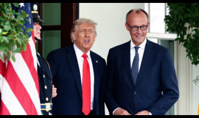 Kansler Trampla nə danışdı? 