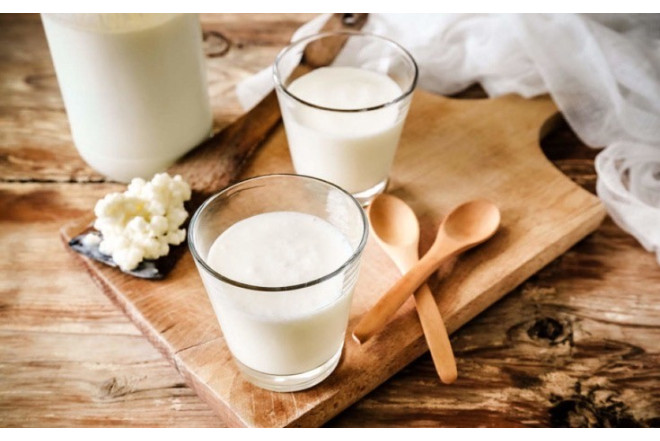 Uzunömürlülük kefiri hazırlanır 