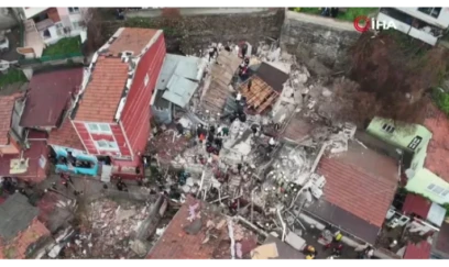 İstanbulda iki binanın çökməsi nəticəsində 7 nəfər xəsarət alıb - YENİLƏNİB-2