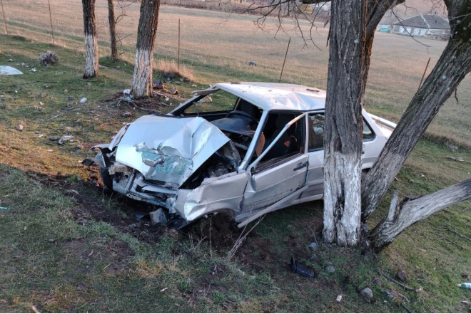 Şəmkirdə eyni vaxtda iki qəza olub 