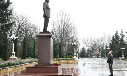 Prezident İlham Əliyev Şamaxı rayonuna səfər edib 