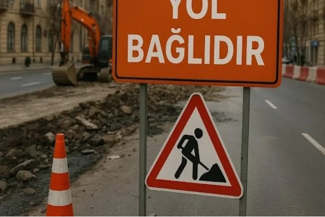 Bakıda iki küçə təmir işləri ilə əlaqədar bağlanacaq 