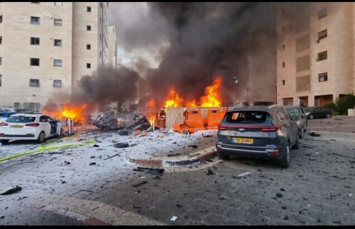 Müharibə başlayandan İsraildə 5 minə yaxın insan zərər çəkib 