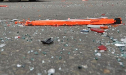 Zərdabda avtomobil su kanalına AŞDI: ÖLƏNLƏR VAR - FOTO