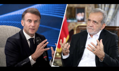 Makron Pezeşkiana zəng etdi - DETALLAR