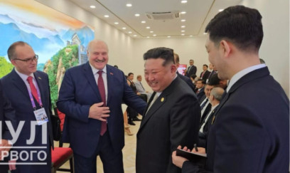Lukaşenko Şimali Koreyadadır - Kim Çenlə dostluq müqaviləsi... 