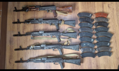 Qanunsuz saxlanılan silahlar aşkarlanıb 