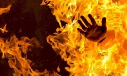 Gəncədə sərxoş kişi evində yanaraq öldü 