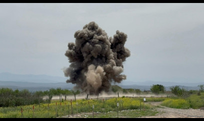 Minaya düşən şəxsin ayağı amputasiya olundu 