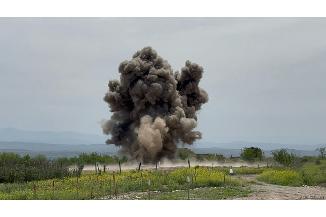 Minaya düşən şəxsin ayağı amputasiya olundu 