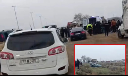 Bakı-Qazax yolunda mikroavtobus qəzaya uğradı: 9 NƏFƏR YARALANDI