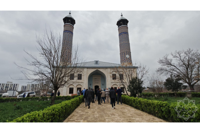 Beynəlxalq səyyahlar Ağdam şəhərinə gəliblər 