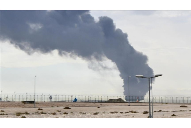 Küveytin "Şüveyx" limanına dron hücumu olub 