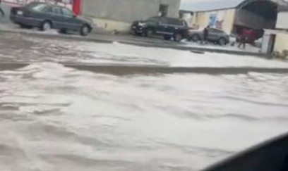 “Sədərəy”i su basdı - VİDEO