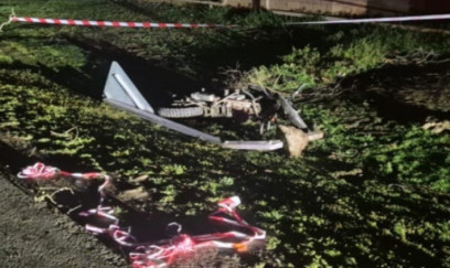 Biləsuvarda motosiklet aşıb 