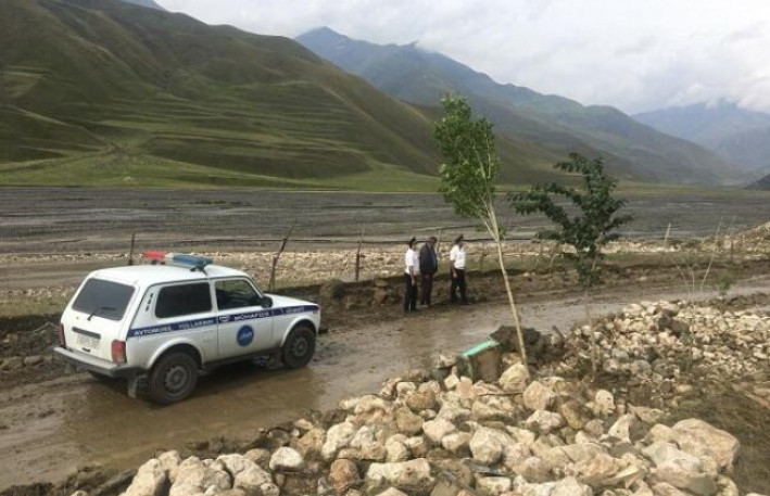 Quba-Xınalıq yolu bağlandı 