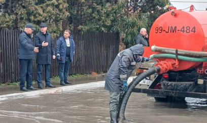 İcra başçıları qəza baş vermiş ərazilərdə 