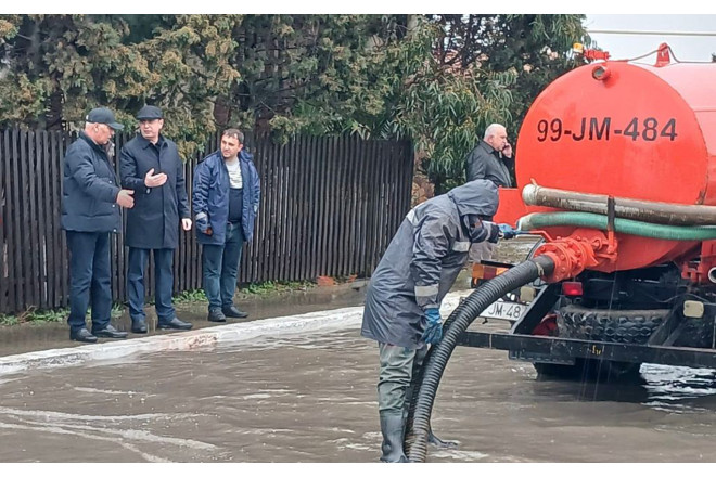 İcra başçıları qəza baş vermiş ərazilərdə 