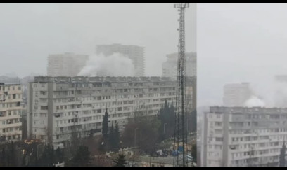 Bakıda yanğın BAŞLAYIB - VİDEO