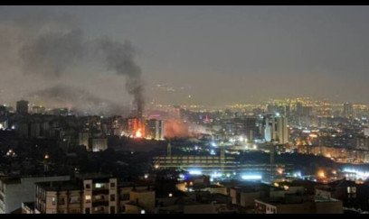 Bu gecə İranın böyük şəhərləri bombalandı - VIDEO