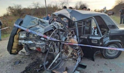 Zaqatalada ölümlə nəticələnən ağır qəza 