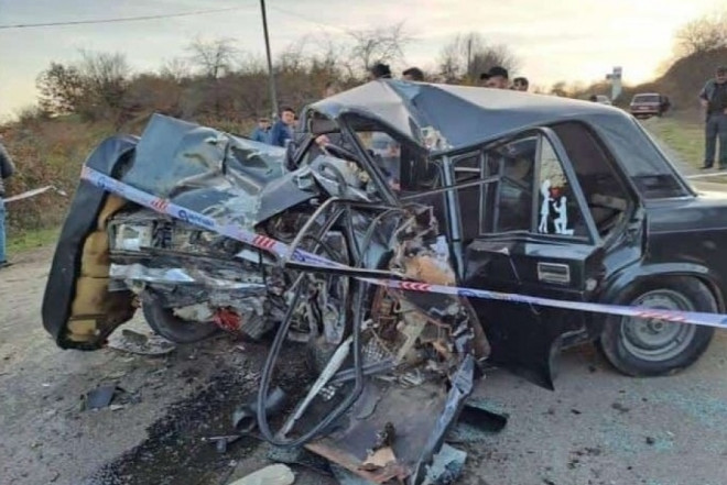 Zaqatalada ölümlə nəticələnən ağır qəza 