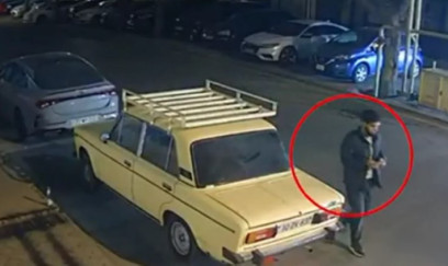 Nərimanovda avtomobillərdən oğurluğun ANBAAN GÖRÜNTÜLƏRİ