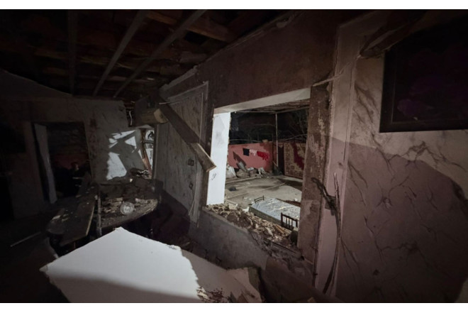 Şirvanda evdə partlayış - Ağır yaralı var+Video 