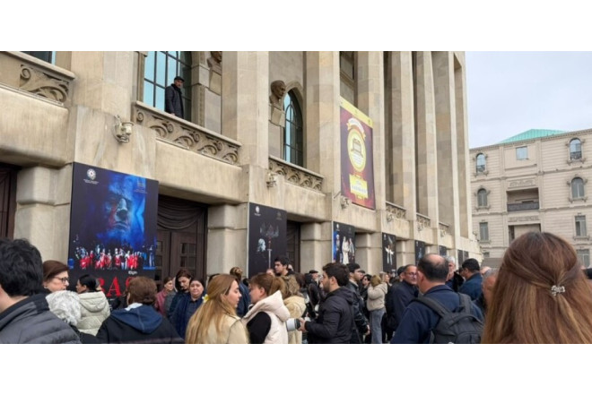 Rasim Balayevlə vida mərasimi keçirilir 