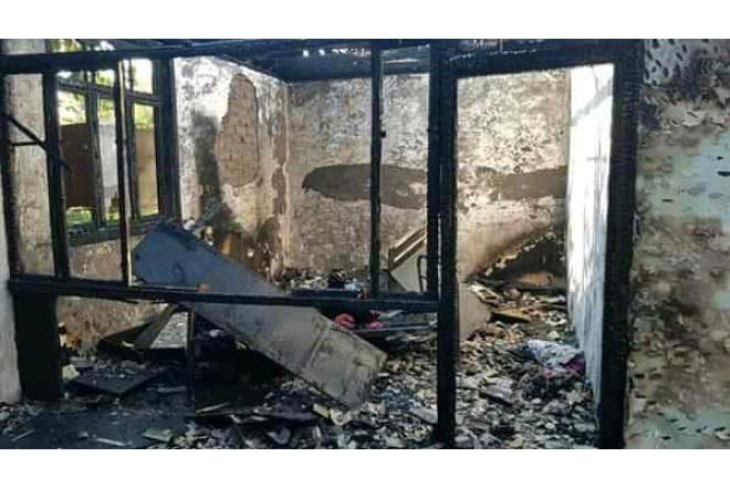 Masallıda ev yandı: baba və nəvə öldü 