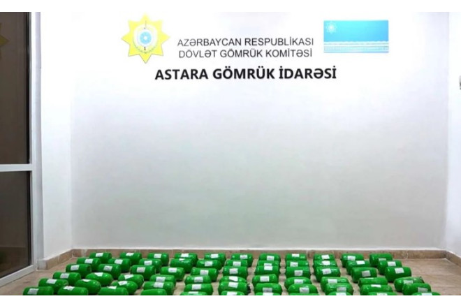 Gömrükçülər kələmin içindən 100 kiloqram narkotik tapdılar - FOTO - VİDEO
