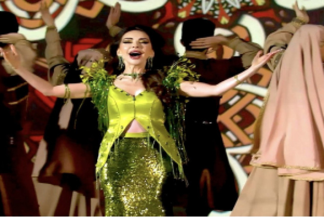 Manana bu dəfə Aftandil İsrafilovun repertuarına müraciət etdi - VİDEO/FOTO