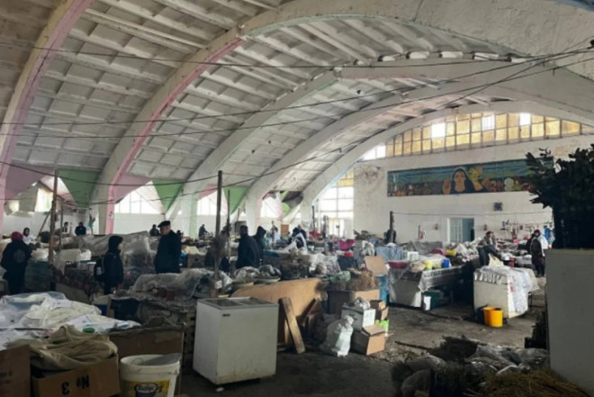 Bərdə ərzaq bazarında nöqsanlar aşkarlandı - FOTOLAR