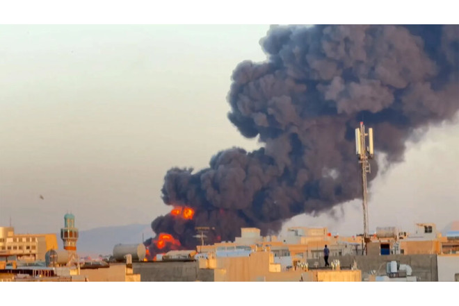 Məşhəd hava limanı vuruldu 