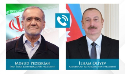 Məsud Pezeşkian Prezident İlham Əliyevə zəng edib 