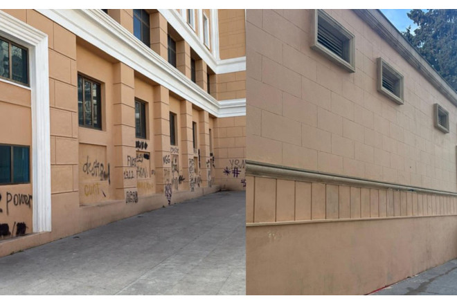 Bakıda ziyan vurulan məşhur binanın son halı 