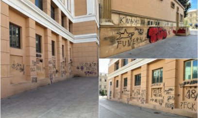 Nizami Kino Mərkəzinin divarlarına qraffiti çəkən şəxslərin kimliyi məlum olub 