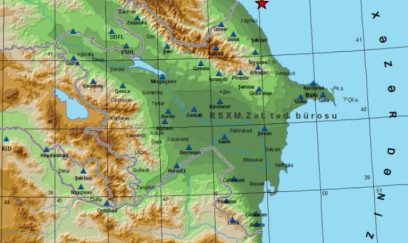 Azərbaycanda zəlzələ oldu 