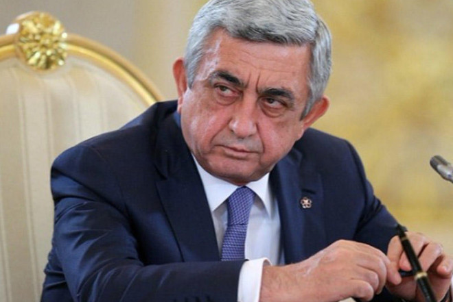 Sarkisyan seçkilərdə iştirak etməyəcək 