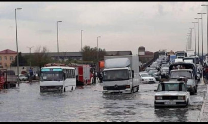 Bakını yenə su basdı - VIDEO
