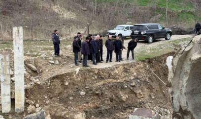 Qusarda 27 yaşlı gənci sel apardı - FOTOLAR