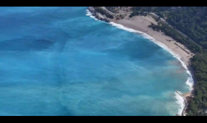 Ölü dəniz yağışlardan sonra rəngini dəyişdi - FOTOLAR