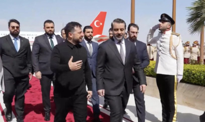 Volodimir Zelenski Suriyada səfərdədir 