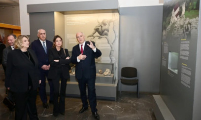 Mehriban Əliyeva Gürcüstan Milli Muzeyində olub - FOTOLAR