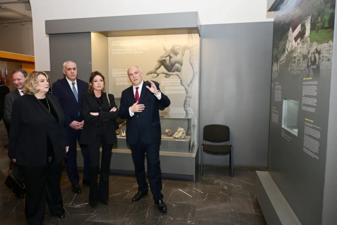 Mehriban Əliyeva Gürcüstan Milli Muzeyində olub - FOTOLAR