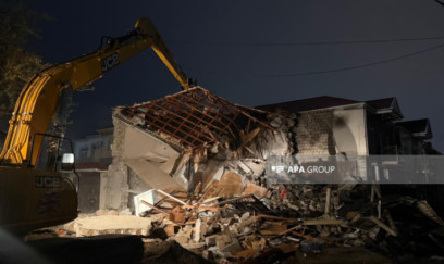 Eldar Əzizov və Zaur Mikayılov həmin əraziyə gəldilər- YENİLƏNİB