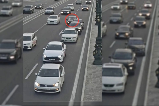 Paytaxtda baş verən zəncirvari qəzanın ANBAAN VİDEOSU