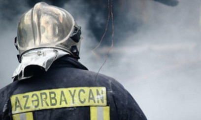 Bakıda 6 saylı cəzaçəkmə müəssisəsinin ərazisində yanğın olub 
